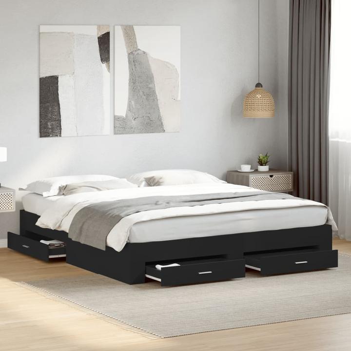 Produktbild VidaXL Bettgestell mit Schubladen (180 x 200 cm)