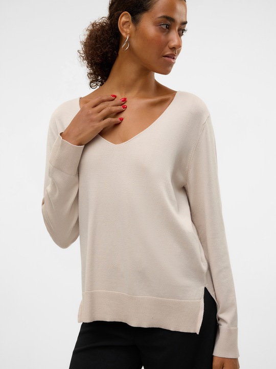 Image du produit Vero Moda Vmsilje Ls V-Neck Pullover Ga Noos (S)