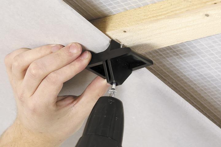 Produktbild wolfcraft 1 Fixier-Set für Gipskartonplatten 8-tlg