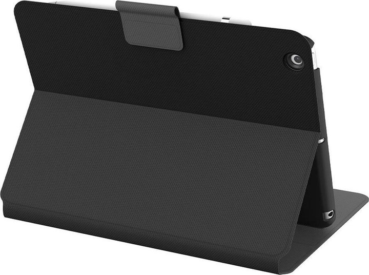 Produktbild Incipio Sureview - Flip cover for tablet - polyurethane, polycarbonate - jet black - 10.2" - for App (iPad 10.2, iPad 10.2 2019)