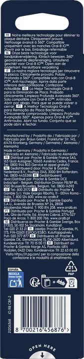 Actual product image Oral-B Power Refill IO Ultra Clean 2 (2 x)