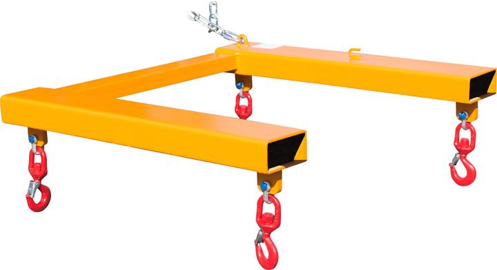 Image du produit eurokraft pro Traverse pour Big Bags TBB W peint dans la couleur jaune-orange