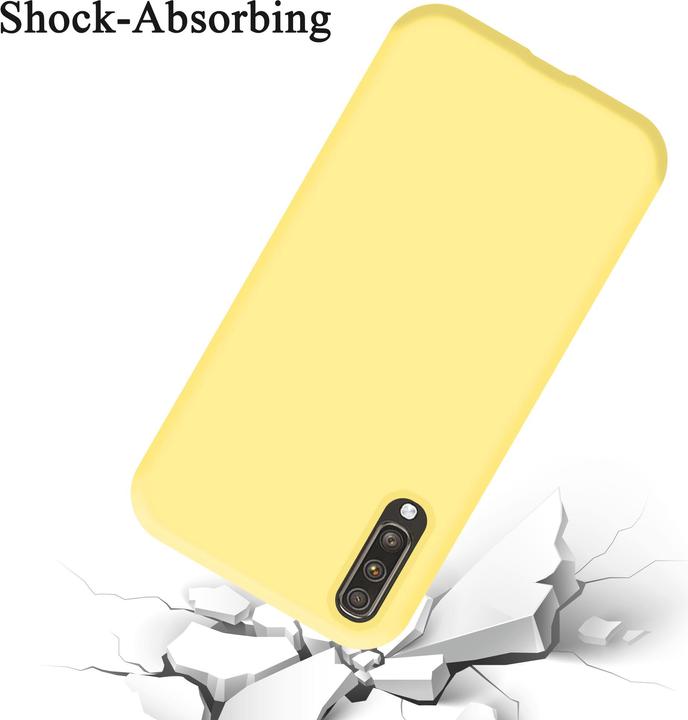 Produktbild Cadorabo TPU Liquid Silicone Case Cover (Samsung Galaxy A70, Samsung Galaxy A70S)