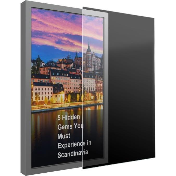 Multibrackets M Safety Sheet Polycarbonate 55", Digital Signage Zubehör, Transparent