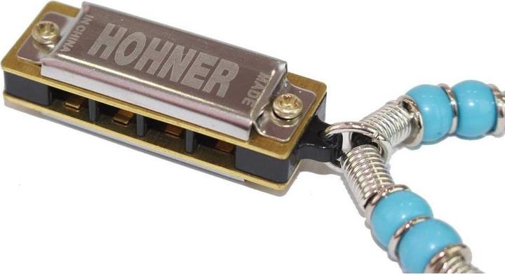 Actual product image Hohner Mini harmonica necklace (Harmonica, Diatonic)