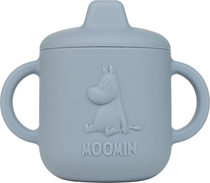 Produktbild Muuwmi Silikon Trinklerntasse, himmelblau