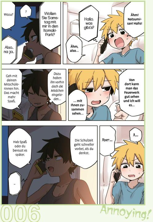 Actual product image My Senpai is Annoying 9 (German, Luise Steggewentz, Shiromanta, 2025)