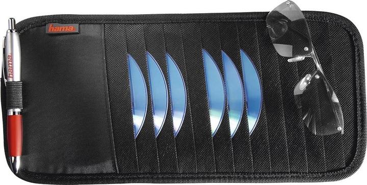 Immagine prodotto Hama Borsa per alette parasole 12 CD, nera