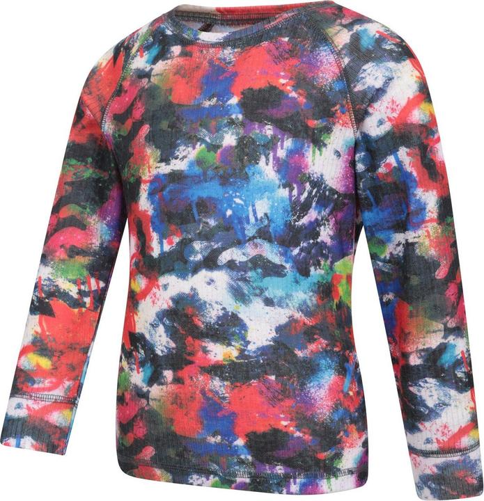 Actual product image Mountain Warehouse Childrens/Kids Talus Painted Effect Long-Sleeved Base Layer Set (104)