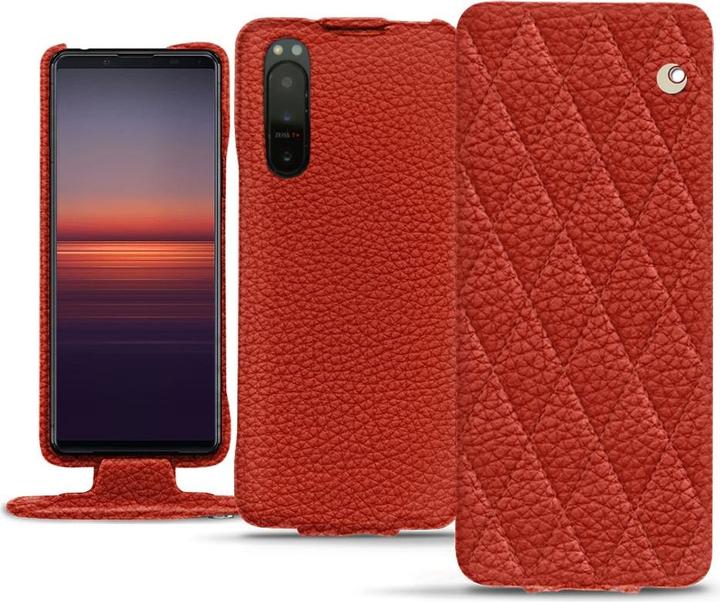 Actual product image Noreve Leather cover vertical (Sony Xperia 5 II)