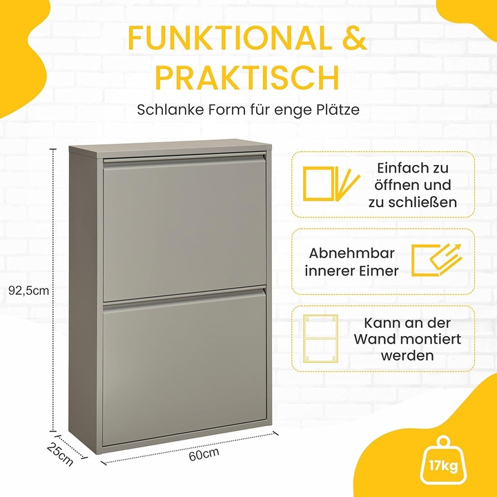 Actual product image Veehaus Küchenmülleimer (60 l)