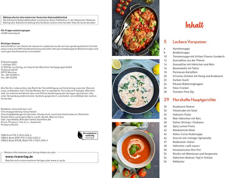 Produktbild Die besten Kochrezepte: Schnell & einfach (Deutsch, kochrezepte, 2023)