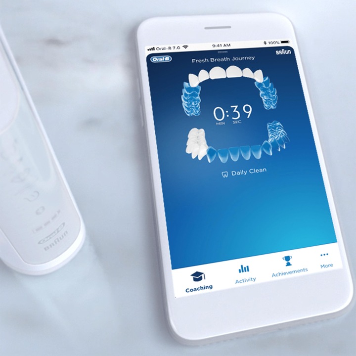 Actual product image Oral-B Genius X 80324759 Electric Toothbrush Adult Rotating Vibrating Toothbrush (Oscillating toothbrush)