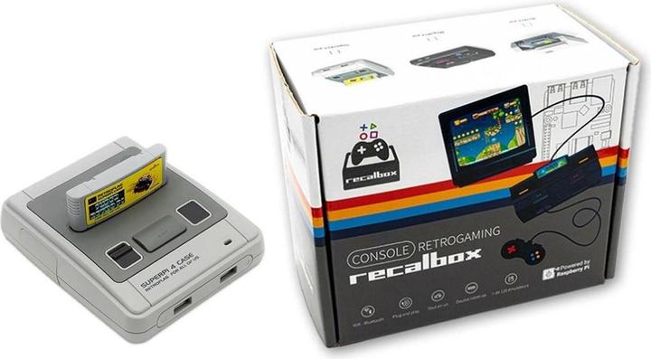 HutoPi SuperJcase 128GB/4GB, SNES Recalbox