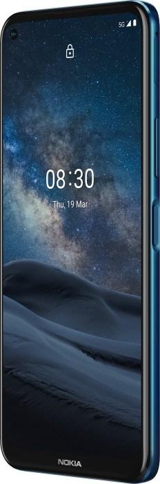 Actual product image Nokia 8.3 (128 GB, Polar Night, 6.81", Hybrid Dual SIM, 64 Mpx, 5G)