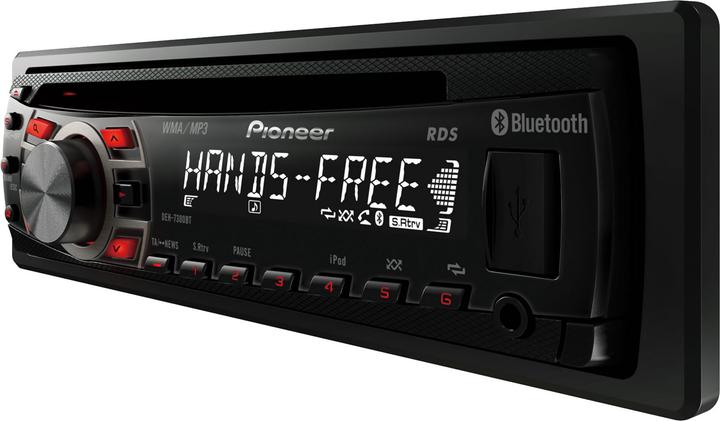 Produktbild Pioneer DEH-7300BT, CD-Autoradio, Front AUX, USB, Bluetooth