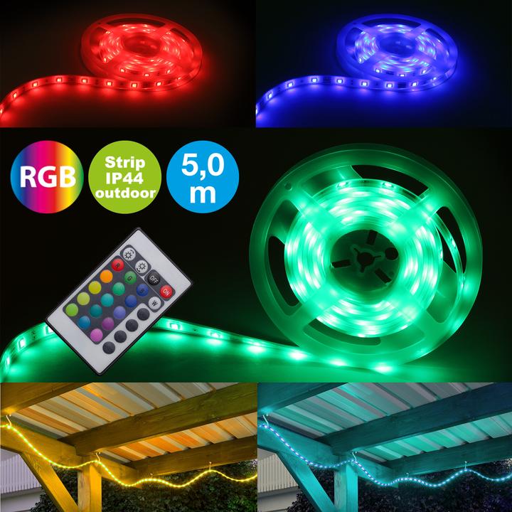 Actual product image Briloner LED Superline (RGB, 500 cm, Outdoor)