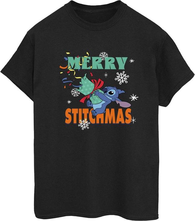 Produktbild Lilo & Stitch Merry Stitchmas TShirt (4XL)