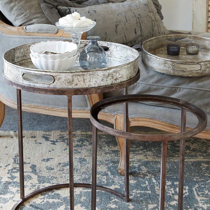 Actual product image Loberon Side table 2Er Set Saint Mark (34 x 34 x 50 cm)