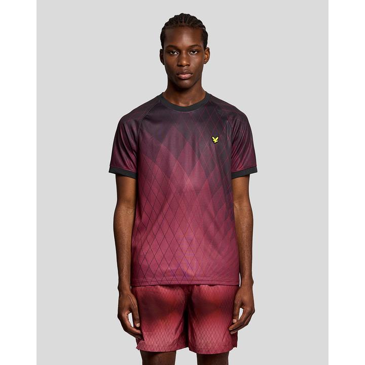 Produktbild Lyle and Scott T-Shirt mit geometrischem Druck (XS)