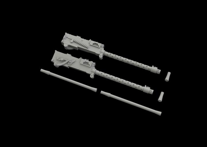 Image du produit Eduard A6M3 cannon barrels & cockpit guns PRINT for