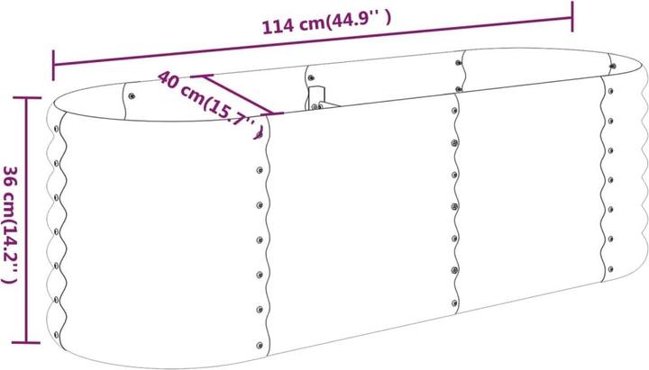 Image du produit vidaXL Hochbeet