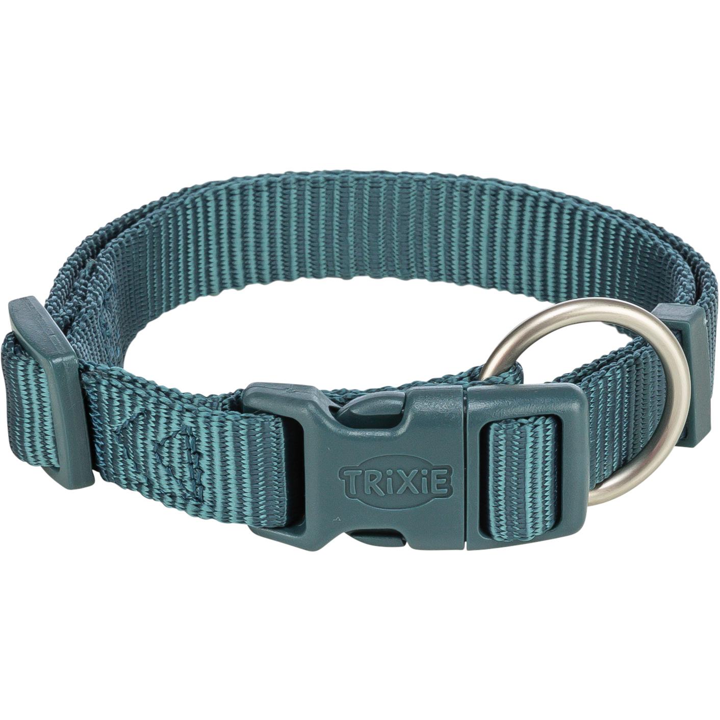Meilleurs prix pour Collier Pour Chien - Trixie - Premium - Bleu Pétrole - Confortable - Durable