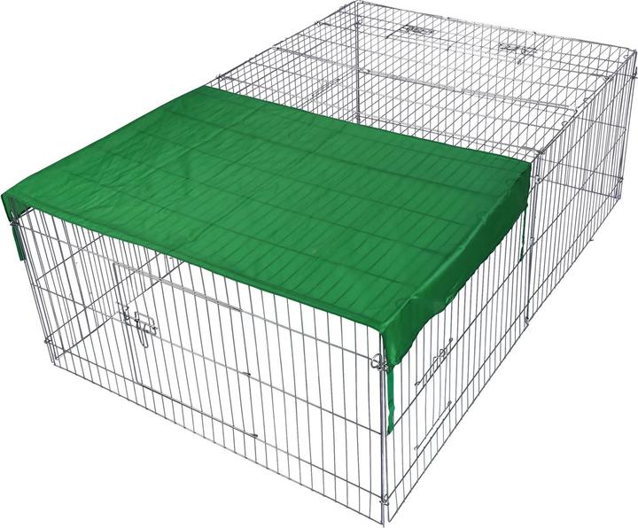 Actual product image Wiltec Outdoor enclosure cover 216x116x65cm small animal enclosure run outdoor enclosure