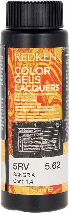 Produktbild Redken COLOR GEL LACQUERS #5RV-sangria V110 (5RV Sangria)
