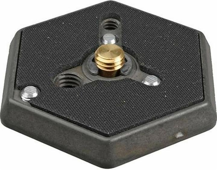 Image du produit Manfrotto 130-38, Plaque de changement rapide 3/8", plate (Plateau à dégagement rapide)
