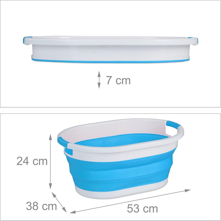 Immagine prodotto Relaxdays Cesto portabiancheria (24 l)