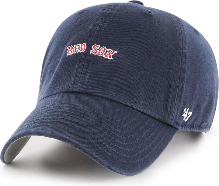 Produktbild 47 Brand Boston Red Sox Baseballkappe MLB Base Runner Script Clean Up (One Size)