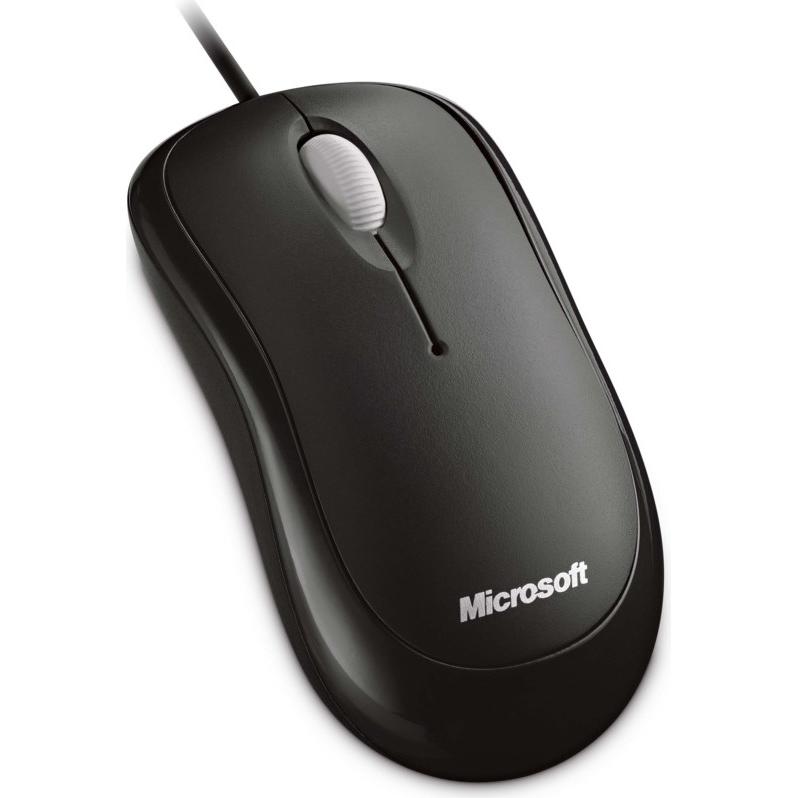 Thumbnail - Microsoft Basic (Kabelgebunden), Maus, Schwarz