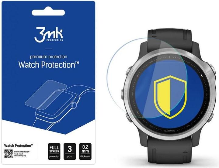 Produktbild 3MK hybrid glass Watch Protection FG for Garmin Fenix 6s