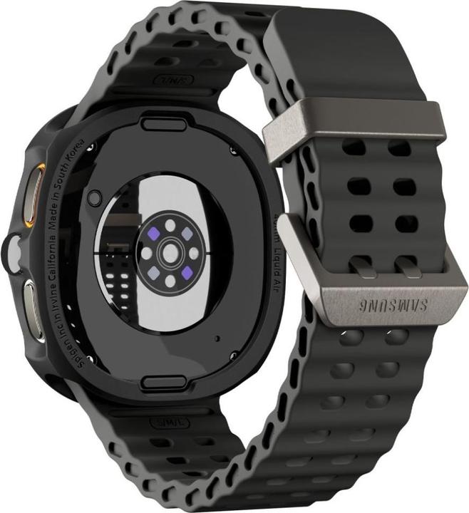 Actual product image Spigen - Liquid Air - Samsung Galaxy Watch8 44mm - Matte Black