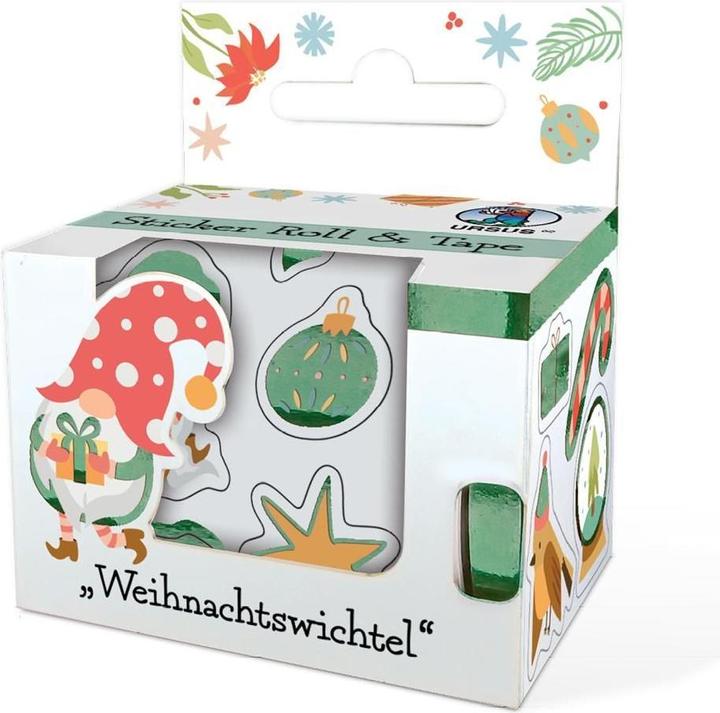 Image du produit Ursus Autocollants de Noël Lutin 240 autocollants