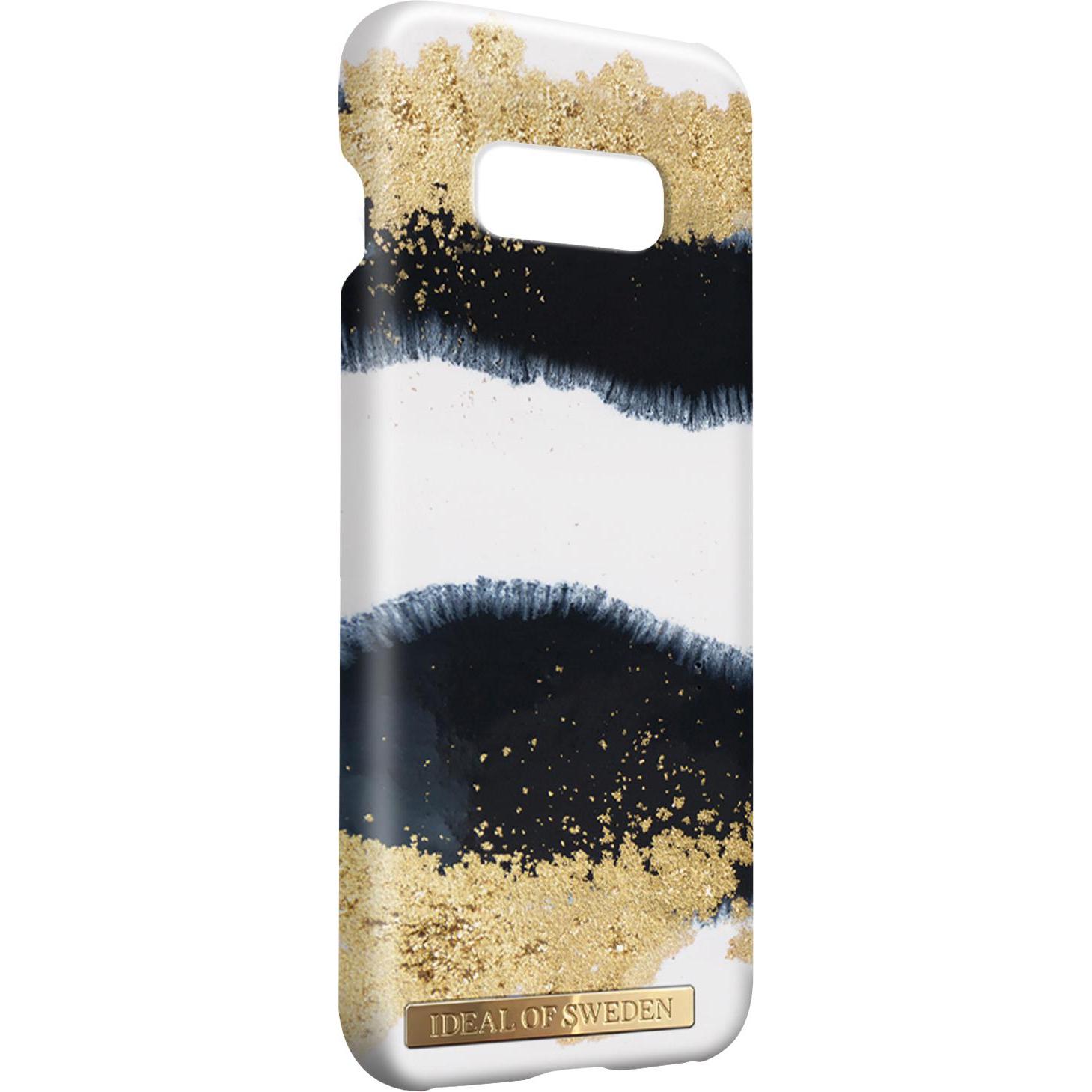 Thumbnail - iDeal Of Sweden Gleaming Licorice (Samsung Galaxy S10e), Smartphone Hülle, Weiss, Gold, Blau