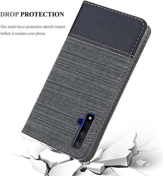 Actual product image Cadorabo Book Jeans Optics Cover (TCL 20S, K20, Huawei Nova 5T)