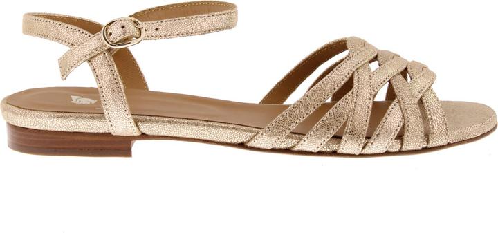 Bronze, Iridescent champagne, lamé leather