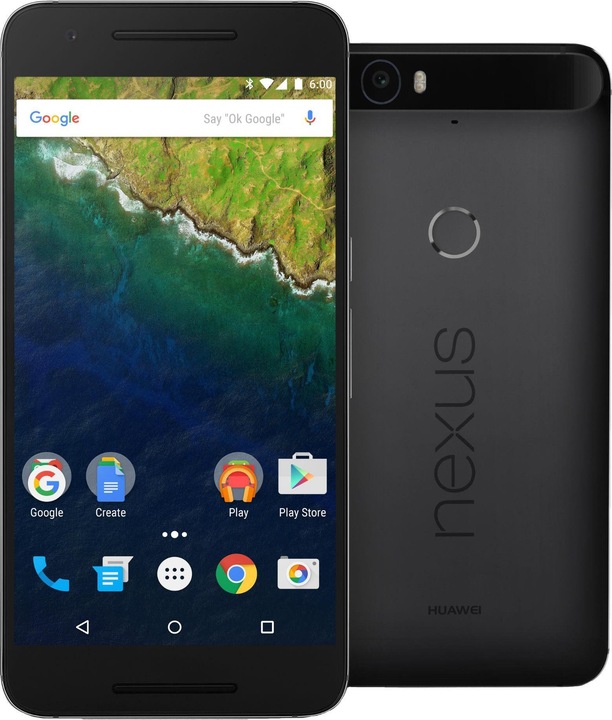 Huawei Nexus 6P (128 GB, Grafit, 5.70", Single SIM, 12.30 Mpx, 4G)