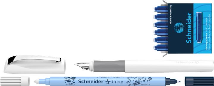 Image du produit Schneider Set de stylos plume, Ceod Classic (Argent, Blanc, 1x)