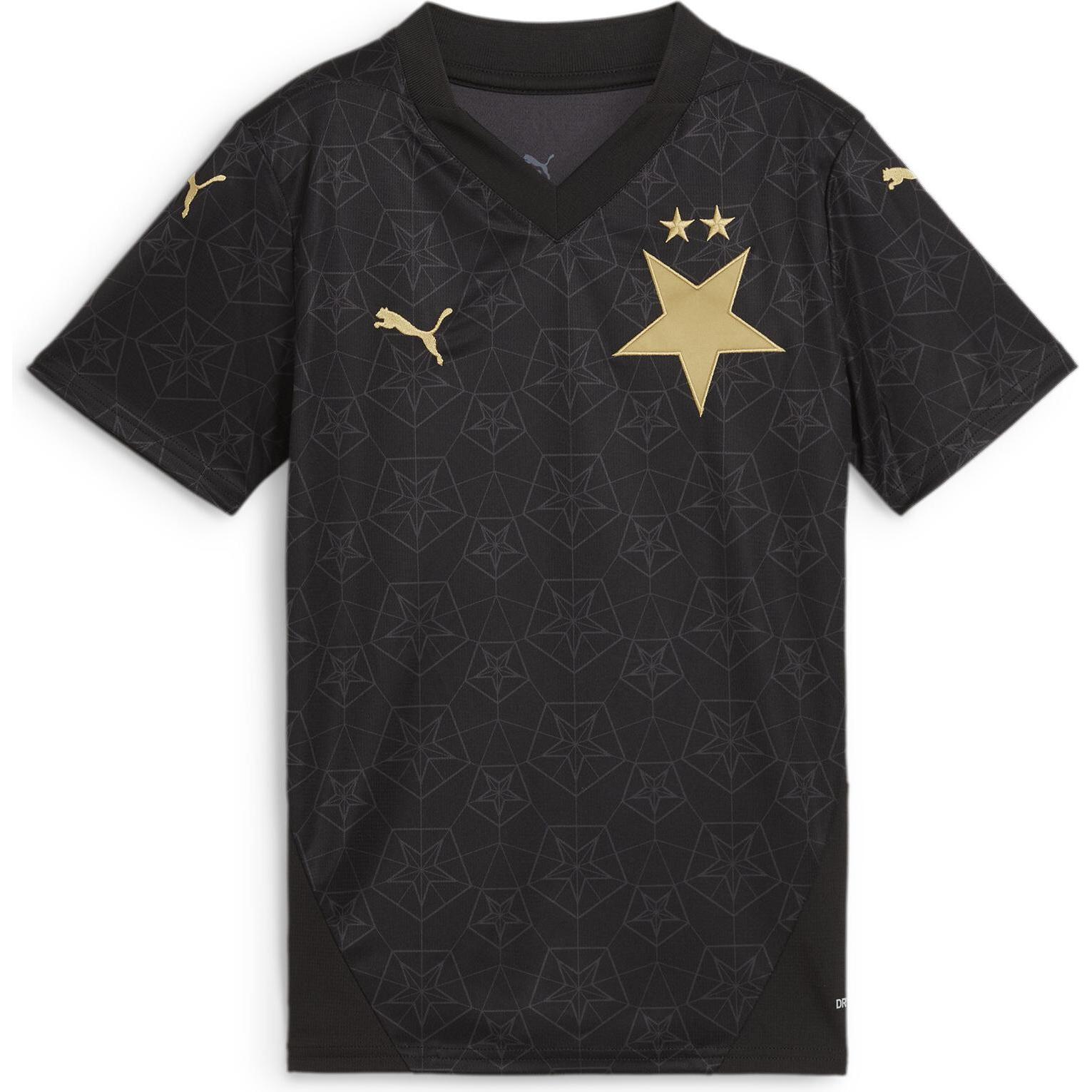 Puma, Jungen, Sportshirt, SKS Away Jersey Replica Jr (164), Schwarz, 164