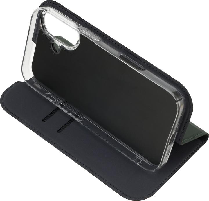 Produktbild FoneKit BookCase Protective case, iPhone 17, dark green (Apple iPhone 17)