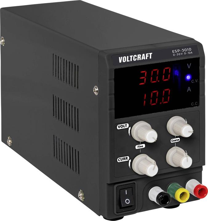 Image du produit Voltcraft ESP-3010 Alimentation de laboratoire, réglable 0 - 30 V/DC 0 - 10 A 300 W connecteur