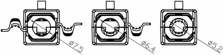 Actual product image Goobay RJ45 plug (Network cable plug)