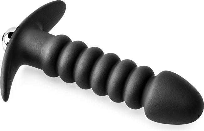 Produktbild Zenn Premium Ribbed Butt Plug with Strong Vibrating Bullet
