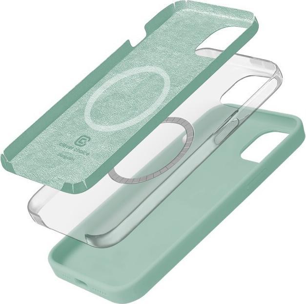 Productafbeelding Crong Kleurhoes Magnetic - iPhone 15 MagSafe hoesje (Mint) (Apple iPhone 15)