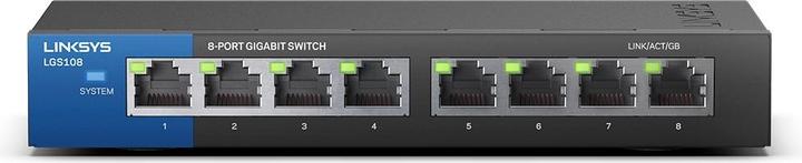 Produktbild Linksys Unmanaged Gigabit Switch 8-Port (8 Ports)
