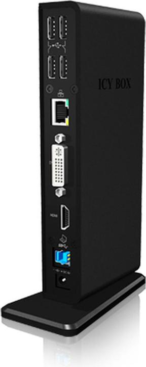 Image du produit Icy Box IB-DK2241AC - USB Type-A 3.0 Multi Dock (USB-B, 11 Ports)