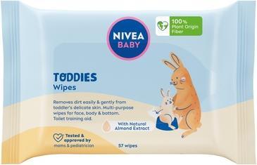 Actual product image NIVEA Baby Toddies Wet Wipes 57Pcs. (1 x 1 pcs.)